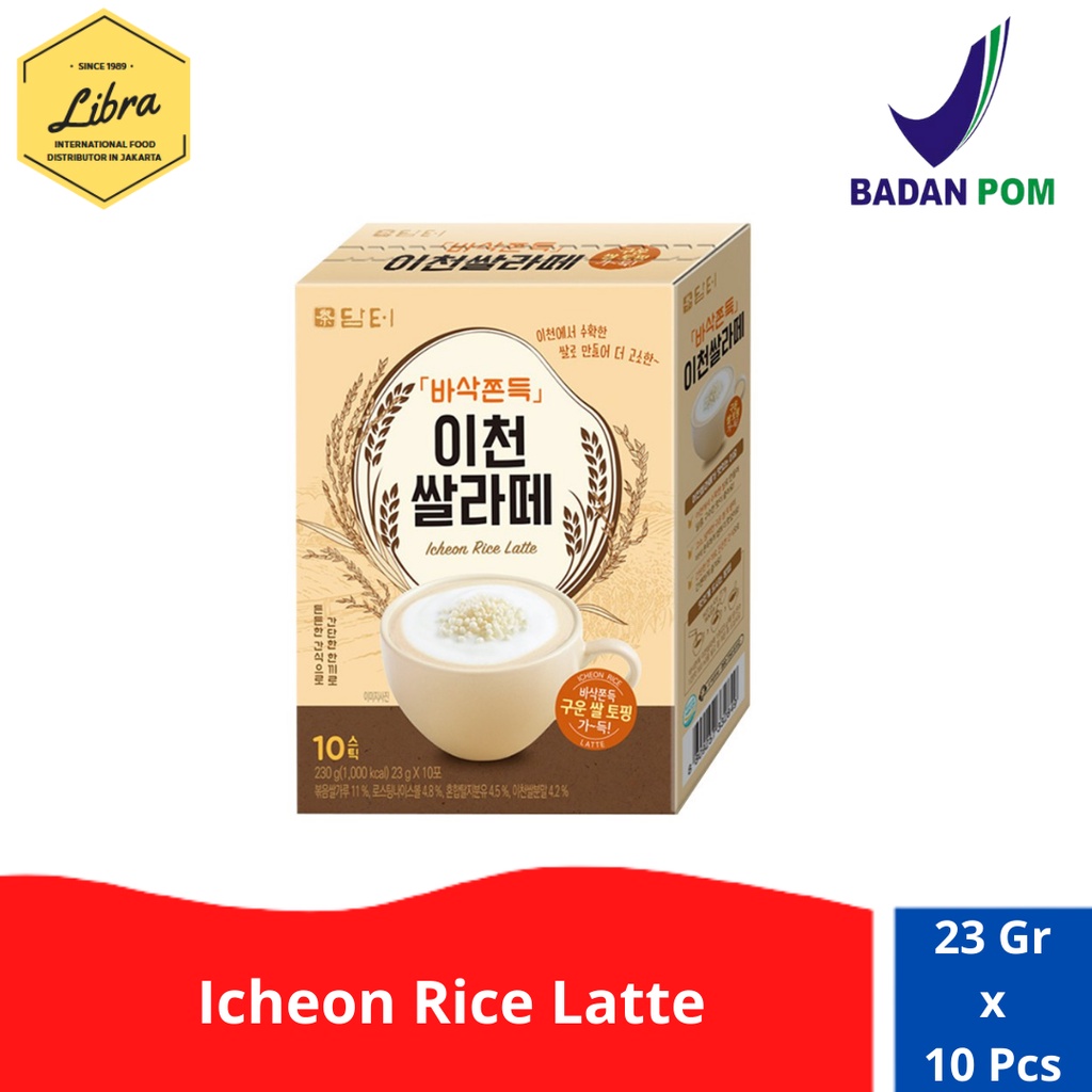

Damtuh Icheon Rice Latte 23 Gr x 10 Pcs