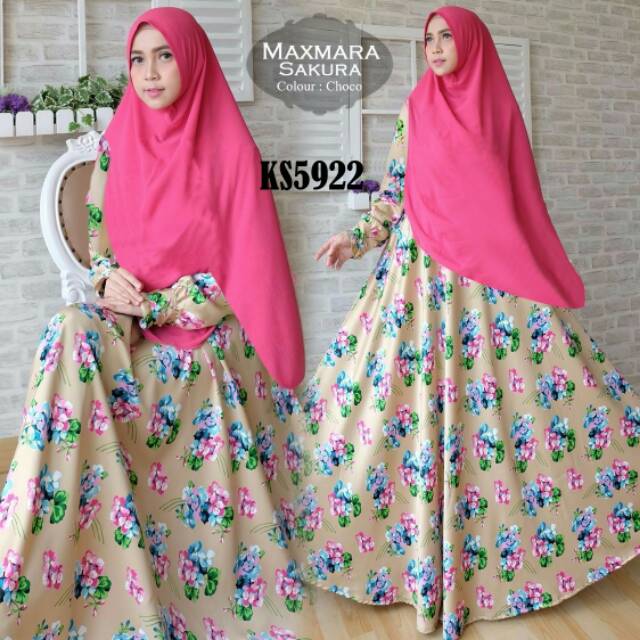 Baju muslim maxmara sakura