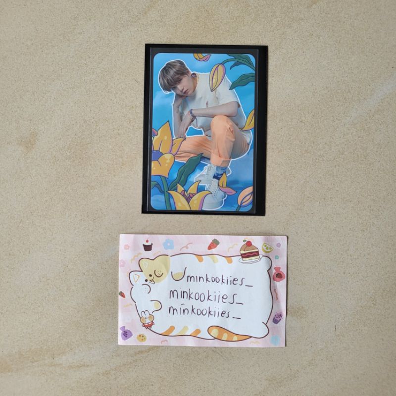 booked photocard pc album japan mots journey umj suga yoongi bts