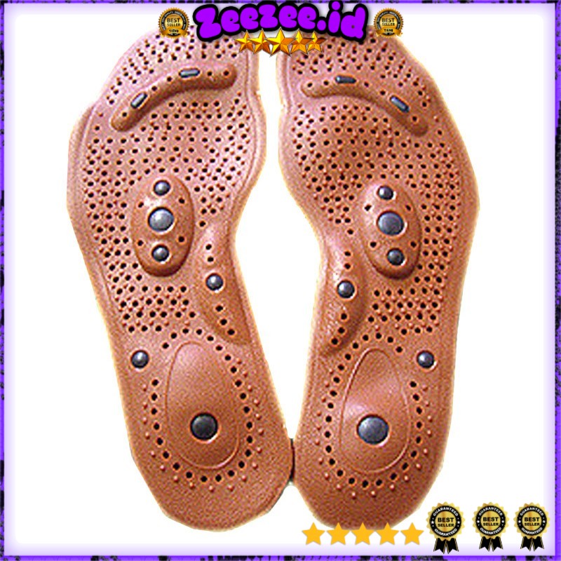 Sol Sepatu Terapi Kesehatan Magnetik Bionic - BN2014 - Brown