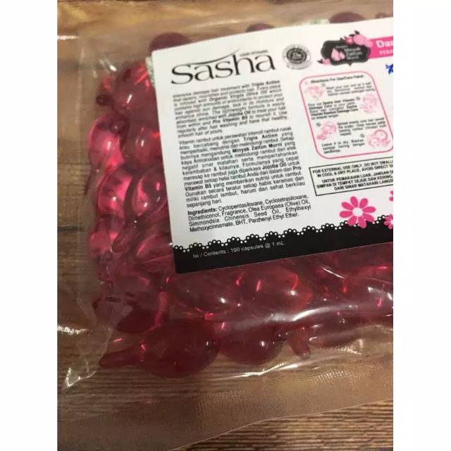 Sasha Vitamin Rambut Ecer / 1 Butir