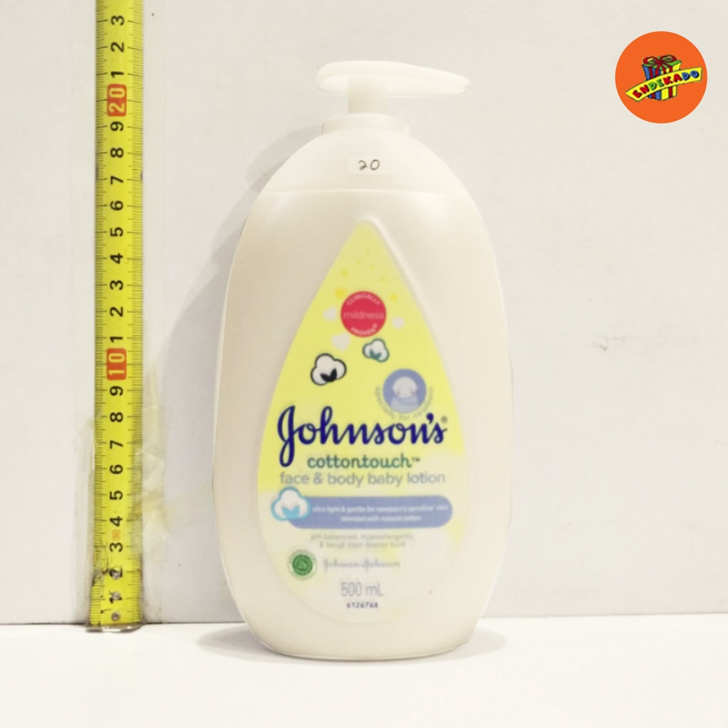 JOHNSON'S COTTONTOUCH FACE &amp; BODY LOTION 500ml- Lotion Bayi