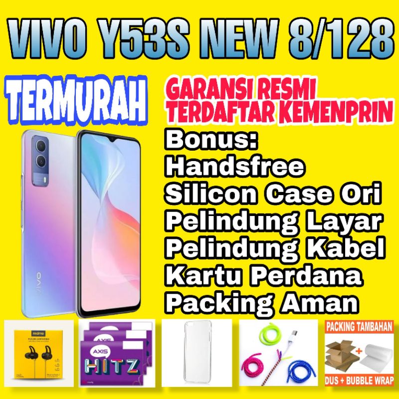 VIVO Y53S / Y53 S NEW RAM 8/128 GARANSI RESMI