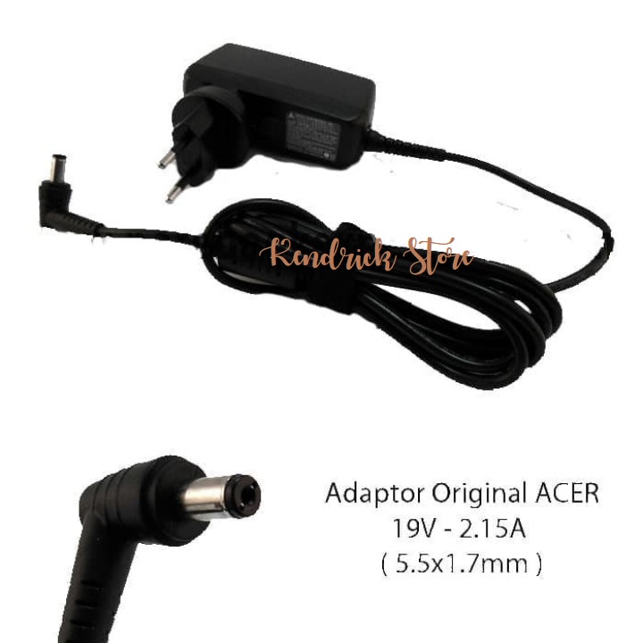 Original Adaptor Adapter Charger Casan Acer Aspire One 521 532H AOD260