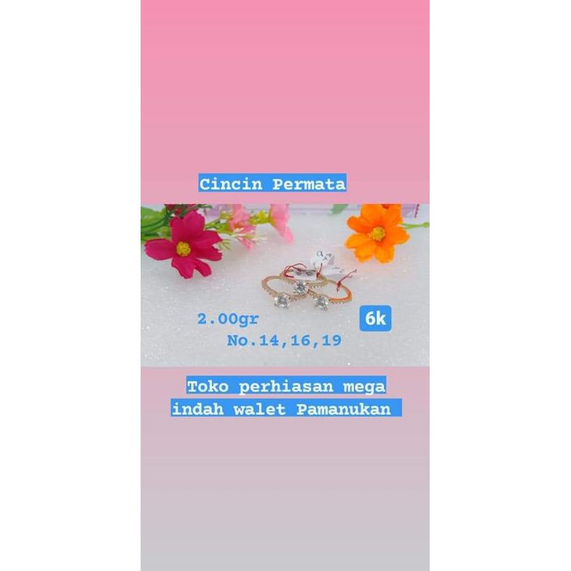 Cincin Diamond 2gram