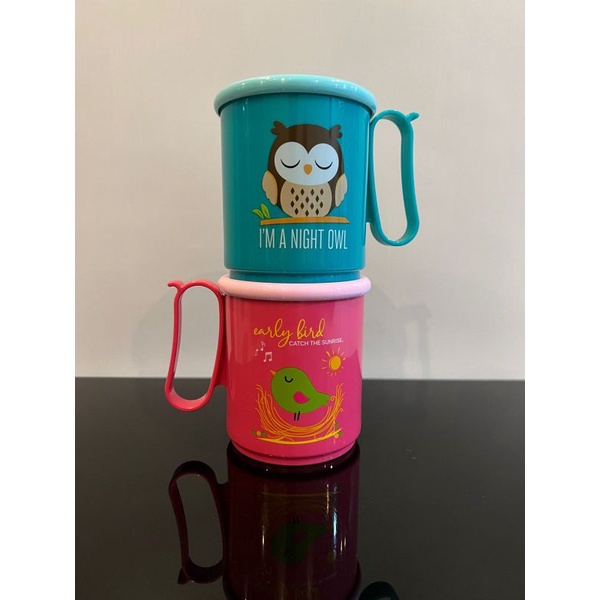 GELAS TUPPERWARE / CANGKIR TUPPERWARE/JUMBO MUG OWL TUPPERWARE  MURAH