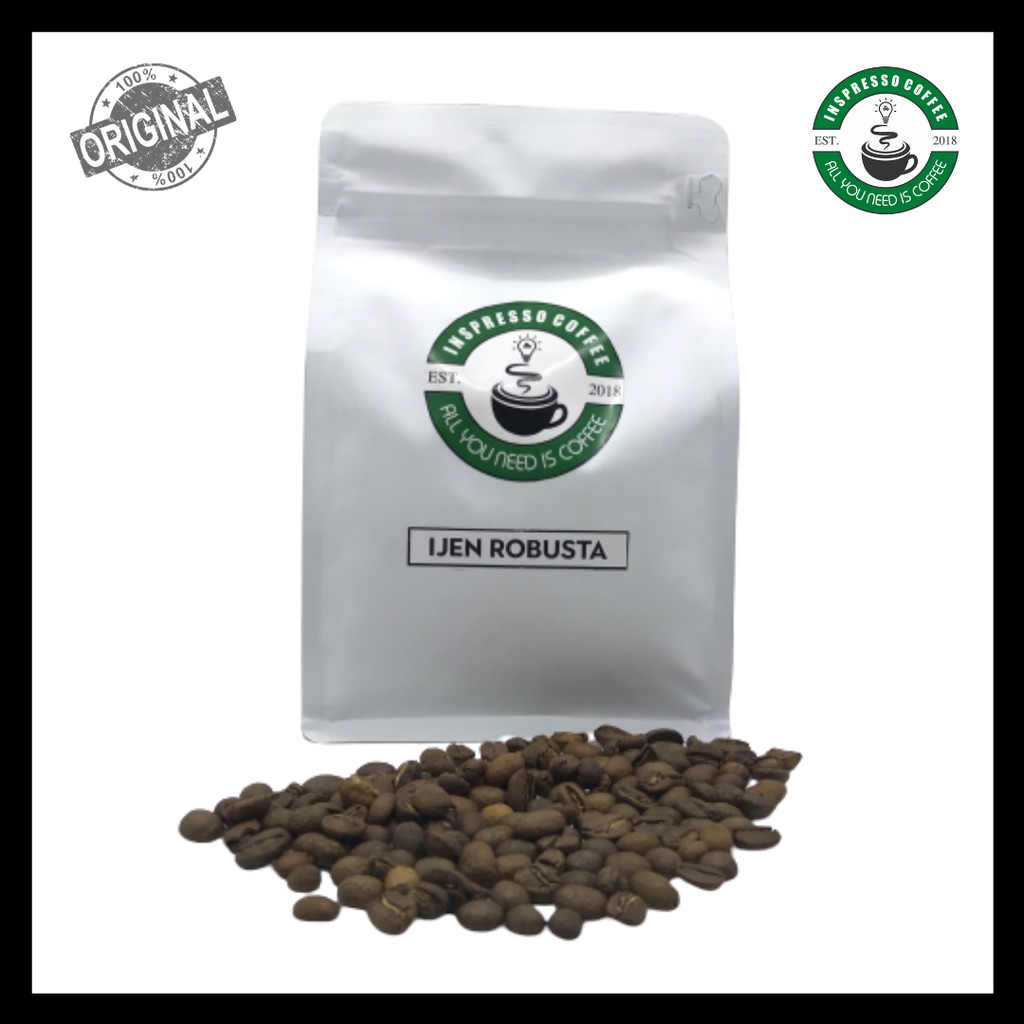

250gr - KOPI ROBUSTA IJEN (ROASTED)