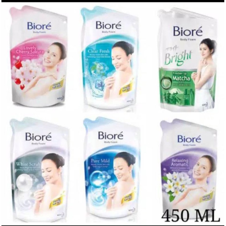 Sabun cair biore 450ml