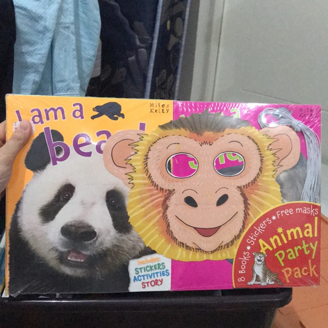 Animal party pack - 8books buku anak-anak buku bbw