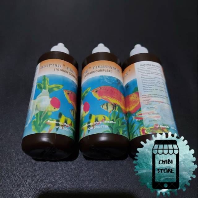 VITAMIN IKAN BIOFISH FISHTAMIN / VITAMIN IKAN HIAS VITAMIN COMPLEX BIOFISHTAMIN