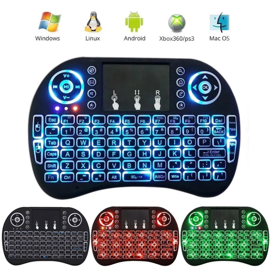 Trend-Keyboard Wireless Mini 2.4G gaming i8 Touchpad KODI Android Smart TV