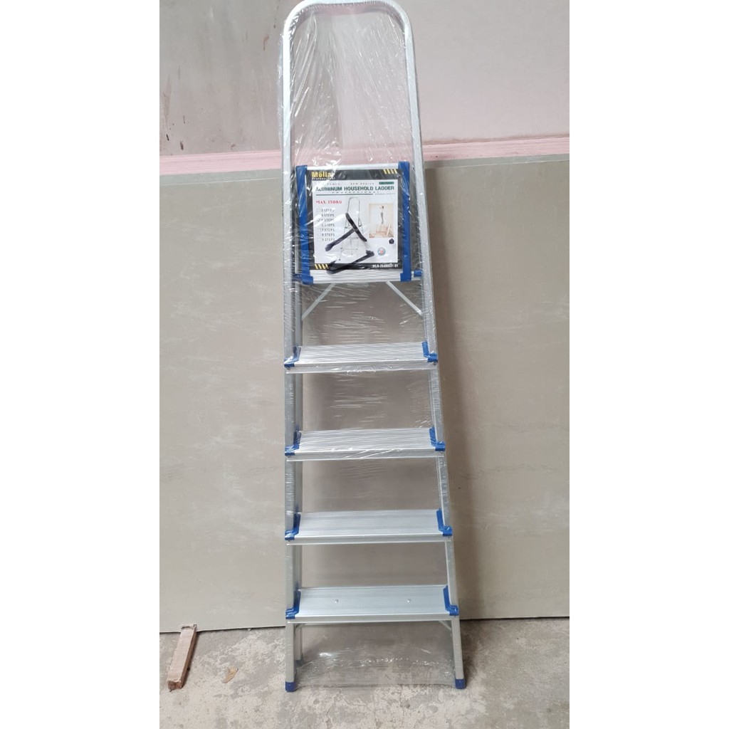 PROMO MURAH Tangga Rumah Lipat alumunium 1.3 Meter 130 cm 5 step