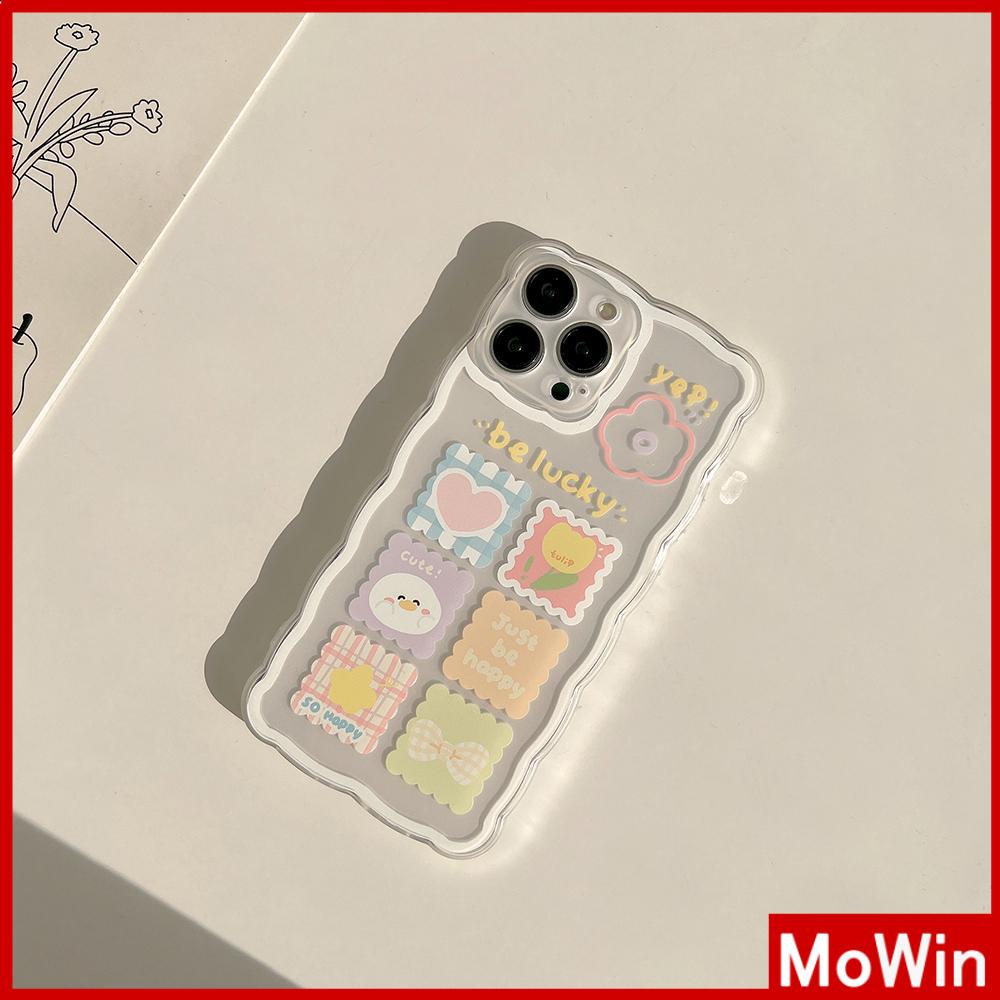 iPhone Case Silicone Soft Case Clear Case Airbag Shockproof Camera Cover Protection Cartoon Cute Compatible For iPhone 11 iPhone 13 Pro Max iPhone 12 Pro Max iPhone 7Plus iPhone xr