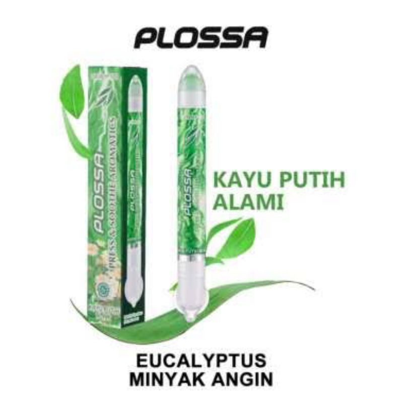 ORIGINAL PLOSSA 10 ML MINYAK ANGIN AROMATHERAPY EUCALYPTUS 10 ML KAYU PUTIH ALAMI