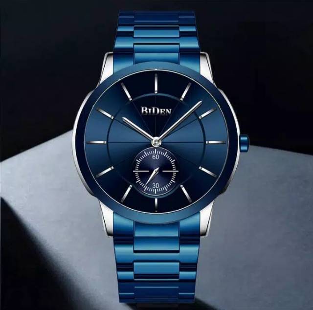 [ORIGINAL] 3 Warna Jam Tangan Pria Biden YN0178 Chrono Detik Rantai