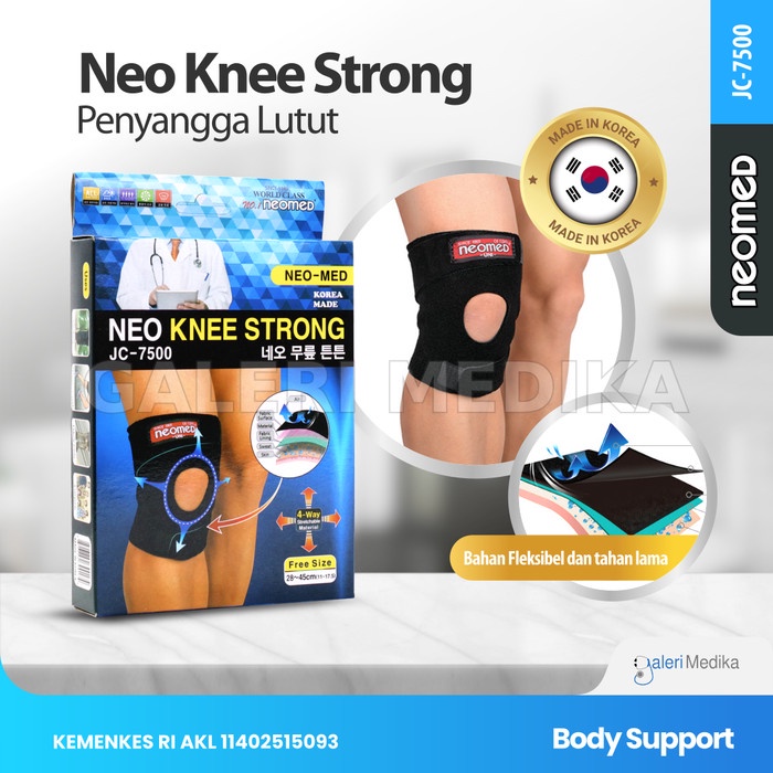 Neomed Neo Knee Strong JC-7500 - Deker Lutut Pelindung Lutut Kaki