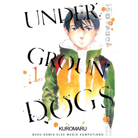 Komik Underground Dogs vol 1,2,3 cabutan SEGEL