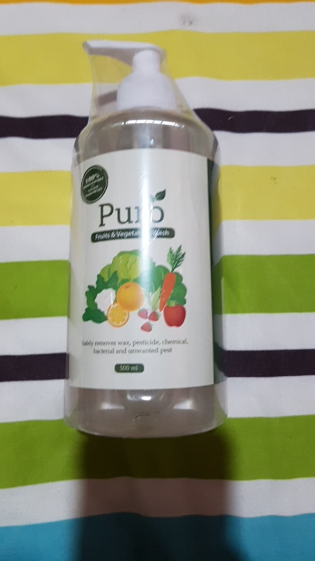 Puro Fruits & Vegetables Wash / Pencuci Buah Dan Sayur 500 Ml