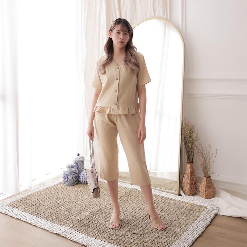 Moniq Linen set | Set Linen premium