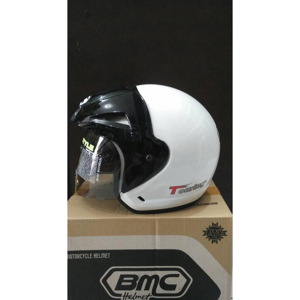 helm murah Bmc Touring solid - Merah