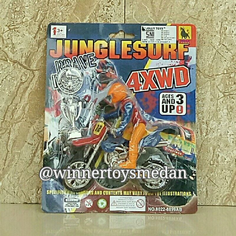 Mainan Motor cross mini / Mini Motorcross / Motor balap