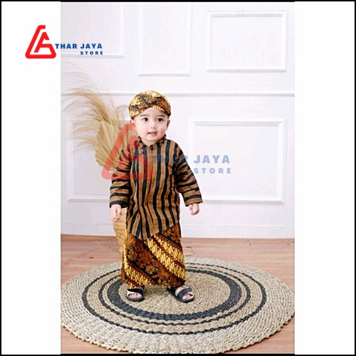Setelan baju anak laki laki khas jawa | setelan surjan anak | tedak sinten // tedak siten // surjan 