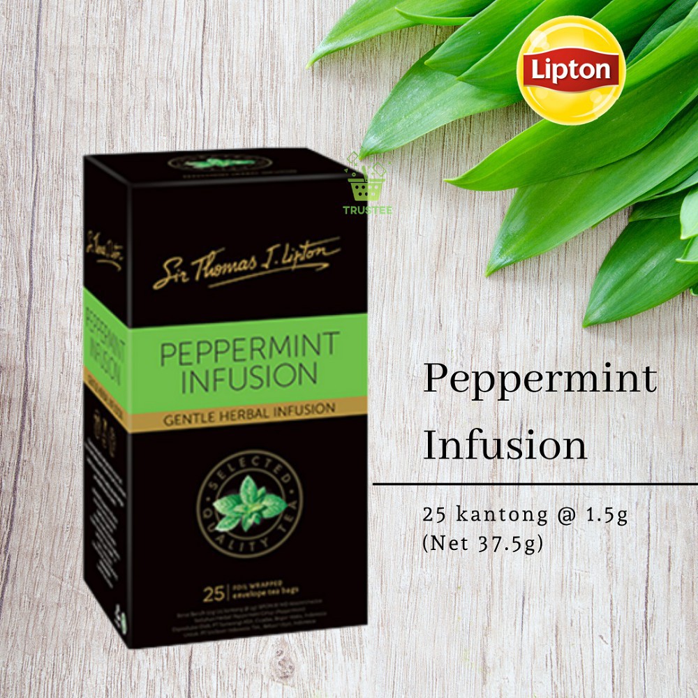 

Sir Thomas J.Lipton Pappermint Infusion / Teh Lipton Pappermint