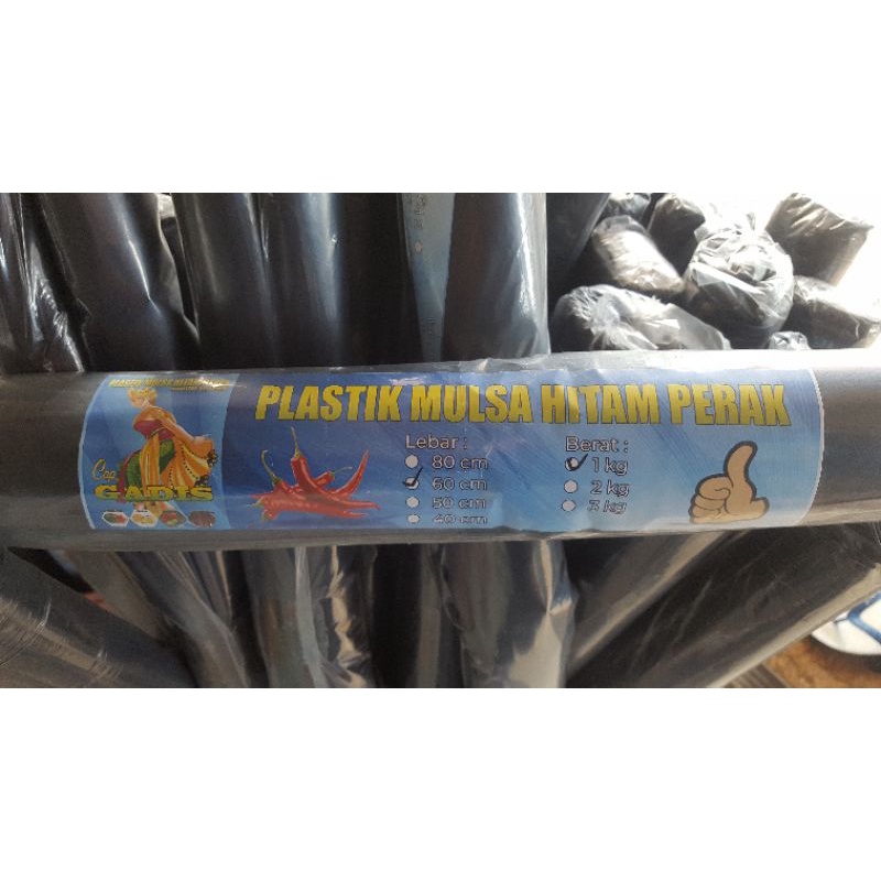 1 KG PLASTIK MULSA LEBAR 60CM