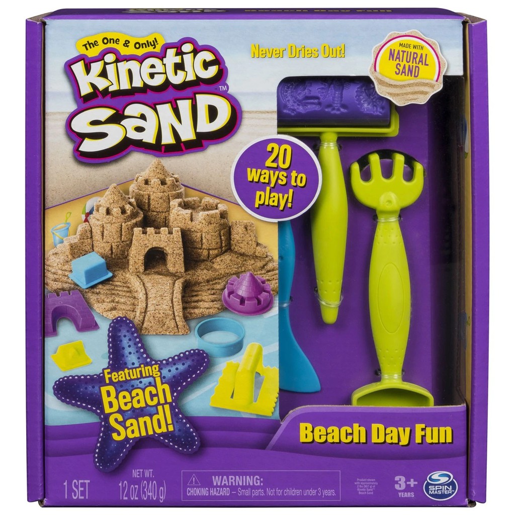 Kinetic Sand Beach Day Fun Pasir Kinetik Anak