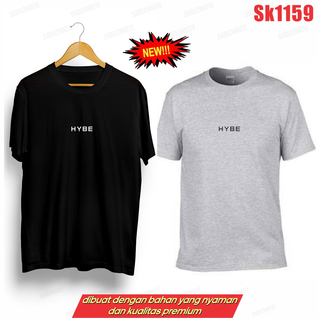 MURAH!!! KAOS KPOP NAMJOON RM HYBE TENGAH depan aja SK1159 UNISEX