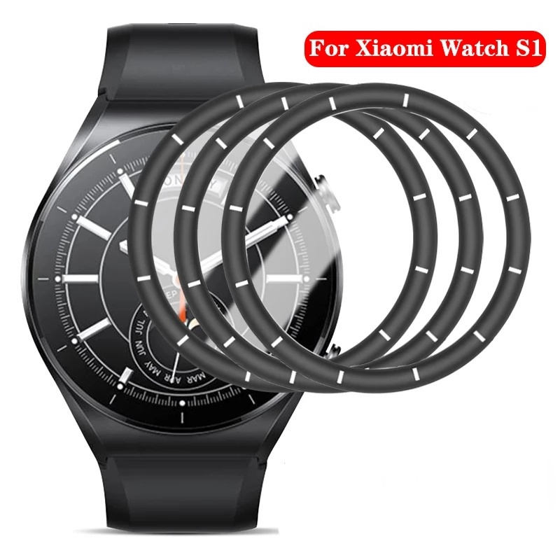 Pelindung Layar Smartwatch PMMA Flexible Anti Gores / Sidik Jari / Minyak Untuk Xiaomi Watch S1