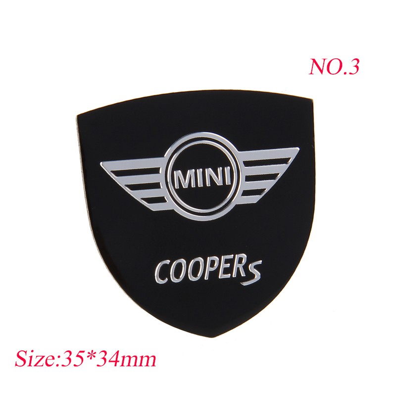Stiker Emblem Logo Night Knight 3d Bahan Metal Untuk Bagasi Belakang Mobil Mini Cooper R50 R52 Jcw R53 R55 F56
