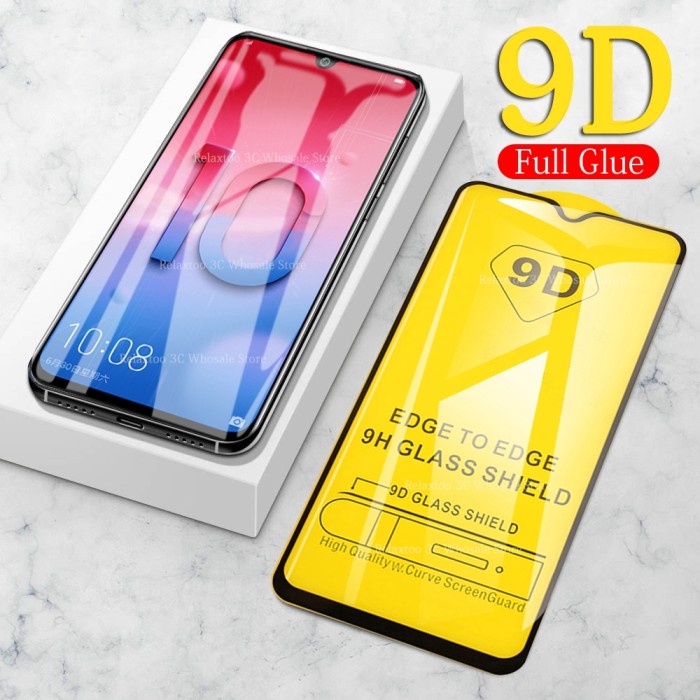 TEMPERED GLASS FULL LEM 9D FOR SAMSUNG A50 GALAXY A50 2019 - BLACK