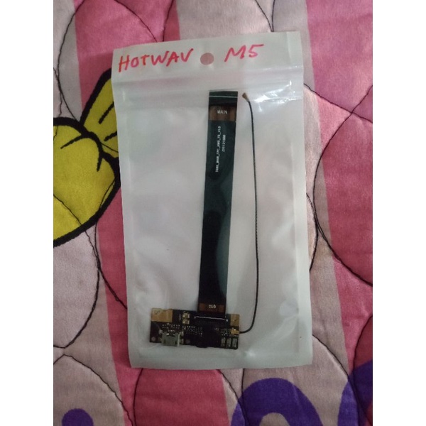 Flexi konektor cas hotwav m5 ori cabutan