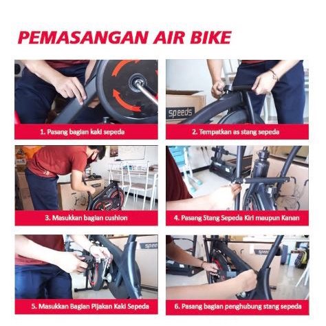 SEPEDA Statis Platinum Bike SPINNING BIKE Alat Fitness rumah