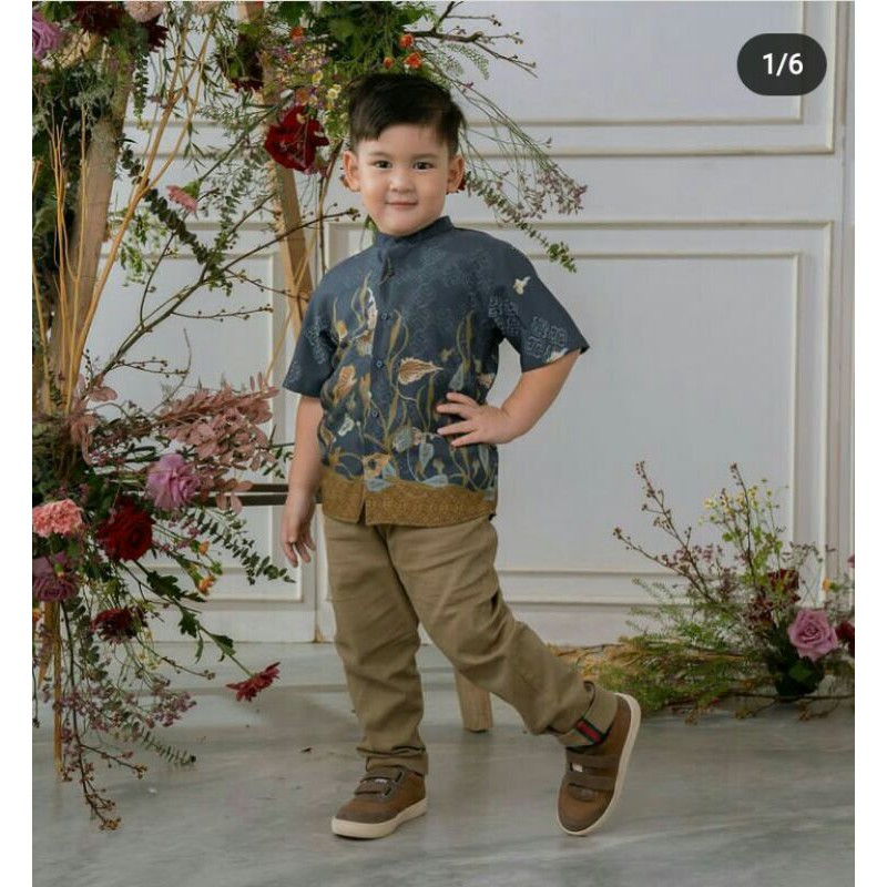 Adinata Koko Navy size 7 by geulis Kisah series family set