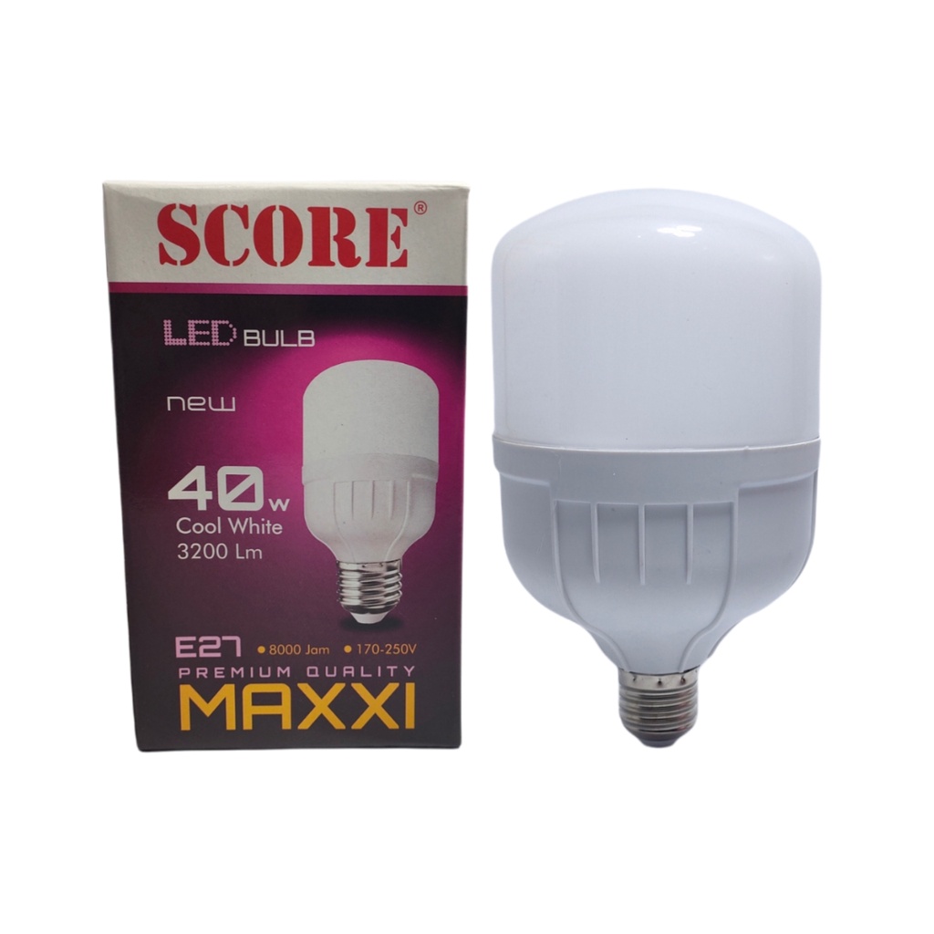 SCORE Maxxi Lampu LED Capsule 40 Watt - Cahaya Putih