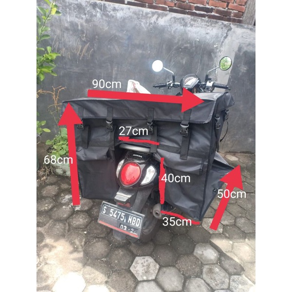 LRS Tas Kurir Susun Tas Motor Susun Tas Rengkek susun