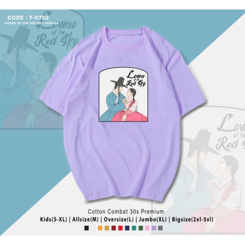 KAOS K-DRAMA LOVERS OF THE RED SKY 001 OVERSIZE