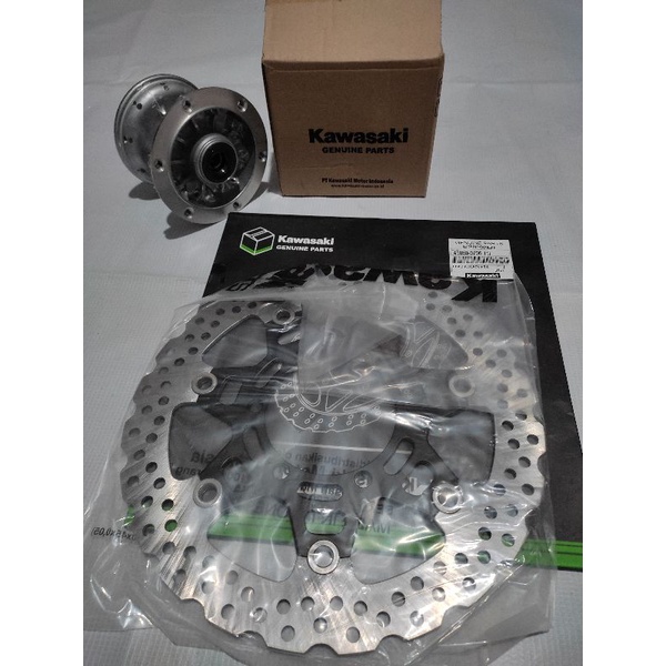 Tromol depan KLX dtracker set disc dtracker piringan dtracker