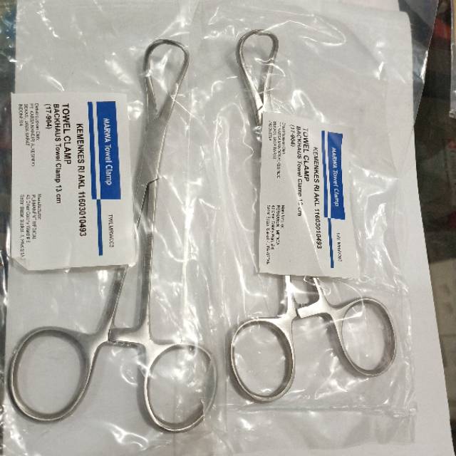 Doek Clamp 13cm  Towel Clamp