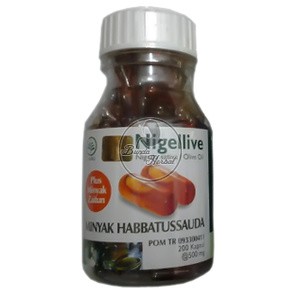 

Nigellive Minyak Habbatussauda Zaitun isi 200