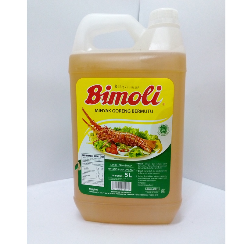 Promo Harga Bimoli Minyak Goreng 5000 ml - Shopee