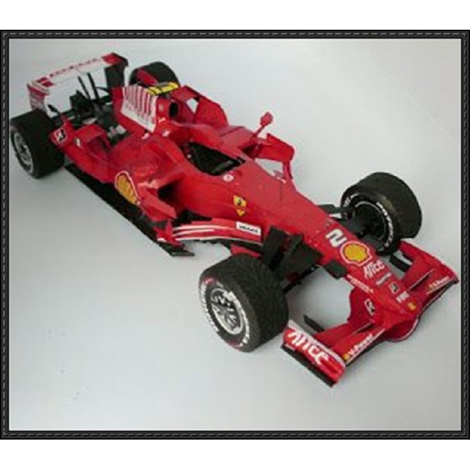DIY Papercraft Ferrari F2008 Felipe Massa 2008