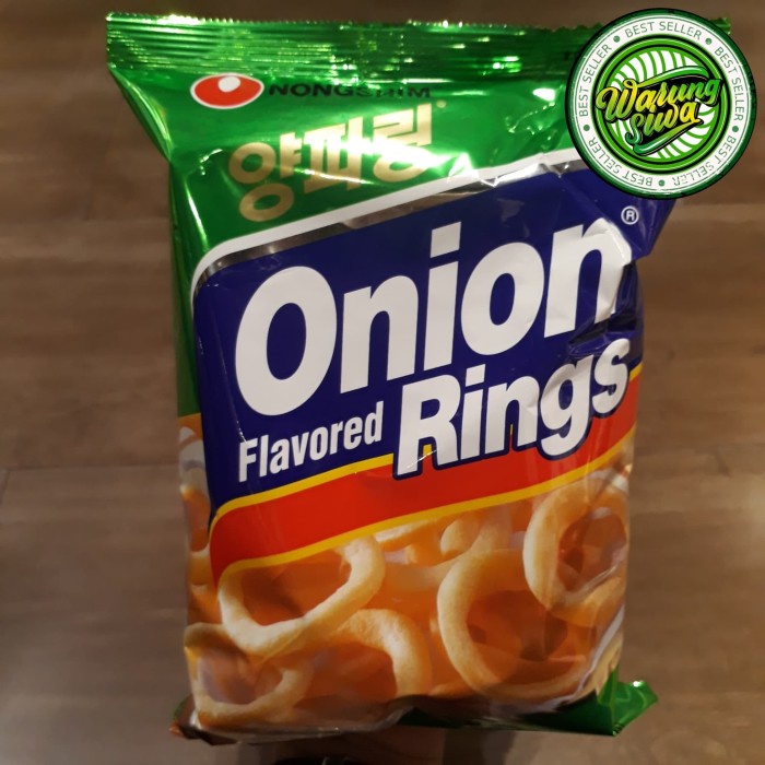 

Nongshim onion ring - makanan ringan korea rasa bawang 50 gram