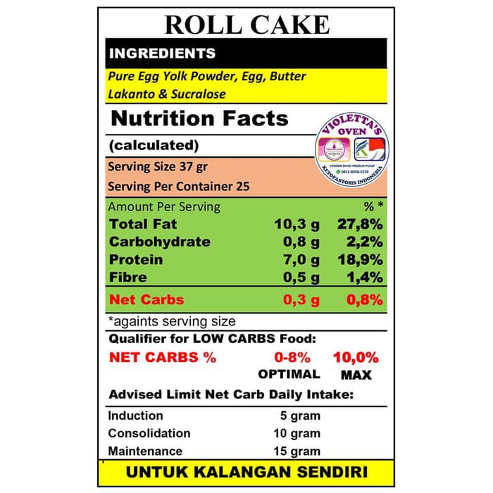 

KETO ROLL CAKE MOCCA