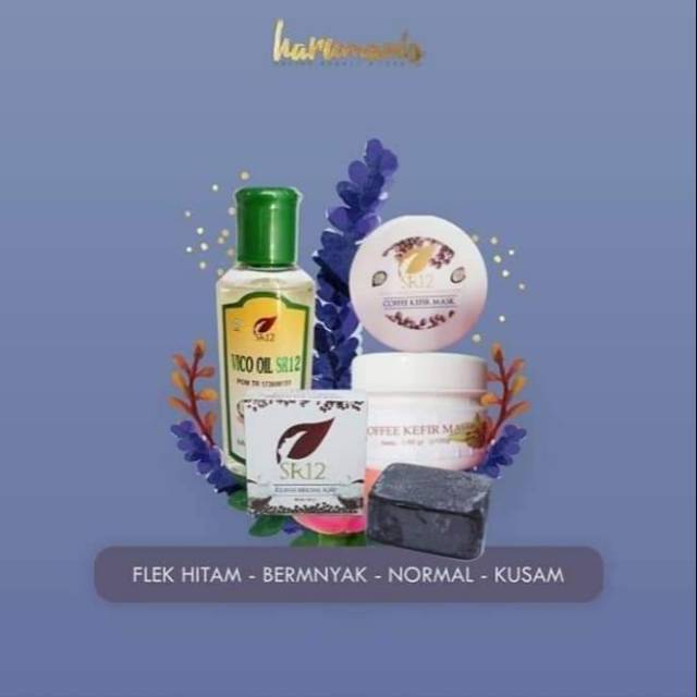 Paket pemula flek hitam sr12