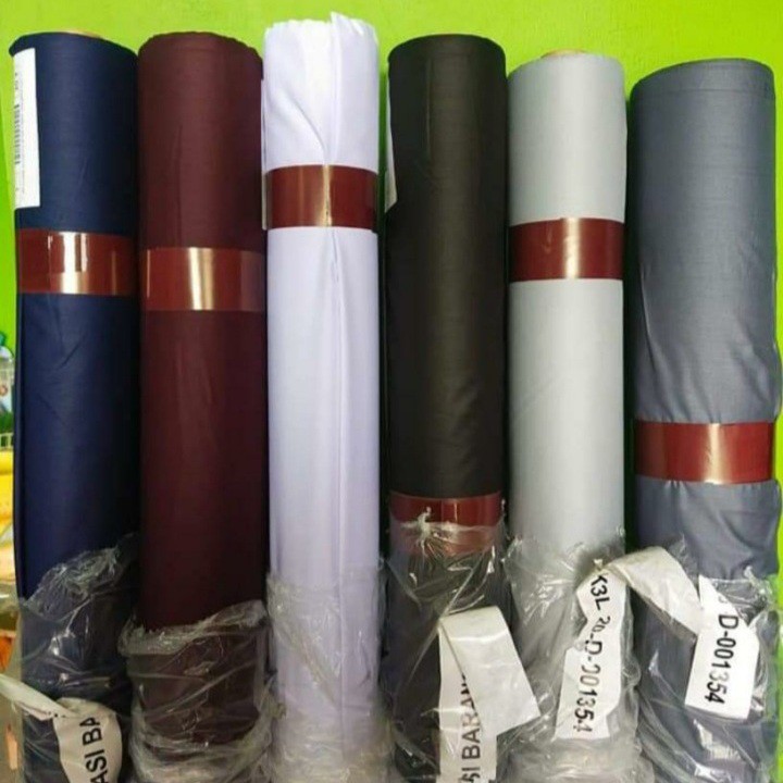 kain spun poly | kain polyster haramain thobe rol