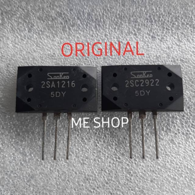 Transistor sanken original 5DY 2SC2922/2sa1216