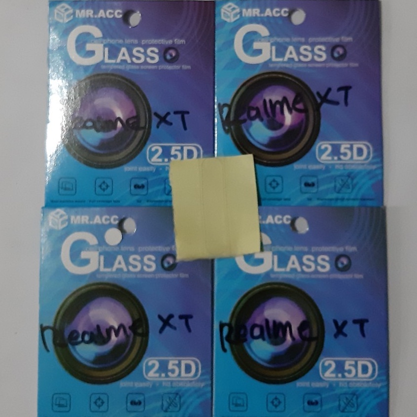 SCREEN PROTECTOR ANTI GORES KAMERA REALME XT - FA